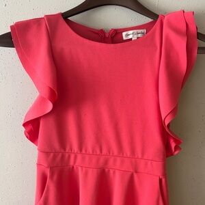 Pink Ruffled Girls Size 12 by Emerald Sundae